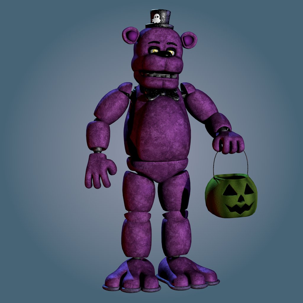 Wicherbitcher's tweet image. Ghoulbear (Shadow Freddy), Bub, Montgomery and Buddy
#FNaF #FiveNightsatFreddys