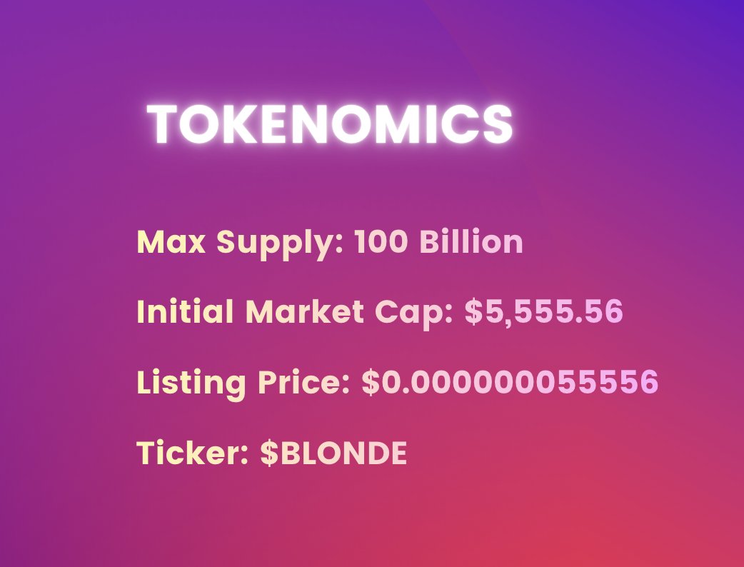 DegenblondeL1X's tweet photo. Introducing Degen Blonde โ $BLONDE
Fueled by pure degen energy.
From meme to multichain - Degen Blonde is launching in Jan 2026.
๐ Launching on Quantum DeX | L1X Join the Movement.
#DeFi #QuantumDex #CryptoCommunity #Web3 #L1X https://t.co/65sqSFaCOf