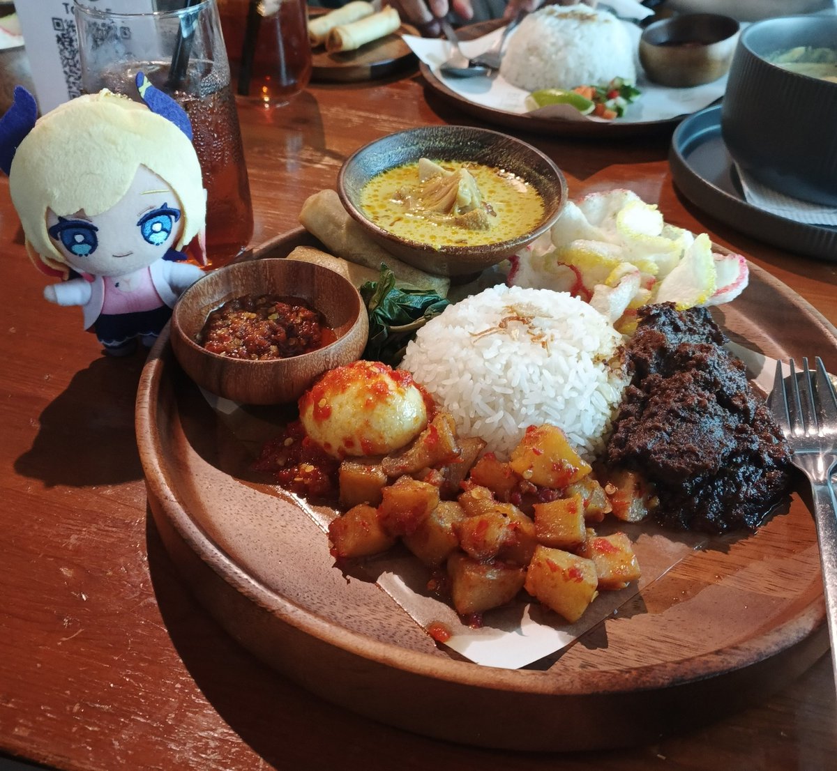 Nasi padang with chiyoko 🥰
