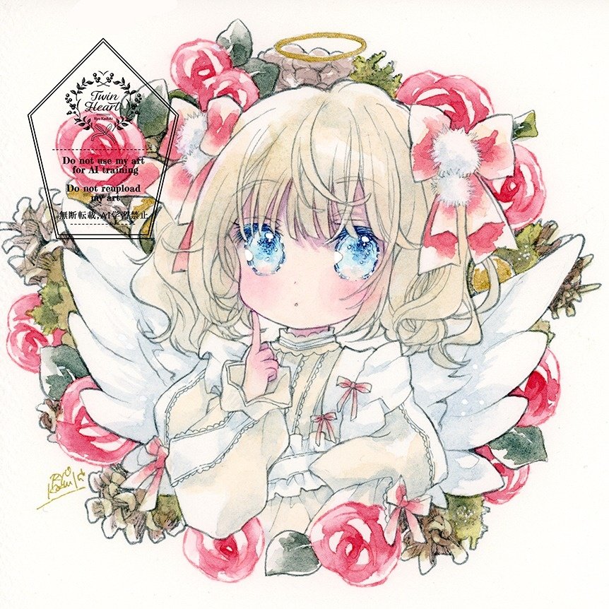 ryo_twinheart's tweet photo. #新年早々の創作クラスタフォロー祭り
#絵描きさんと繋がりたい

透明水彩や顔彩で描いてます
少し儚げで可愛��雰囲気が好きです https://t.co/3yqnA352J8