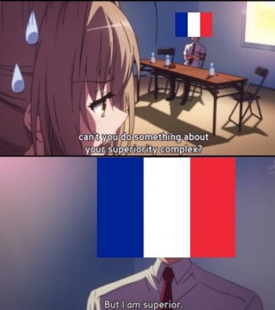 *Giggle in French*