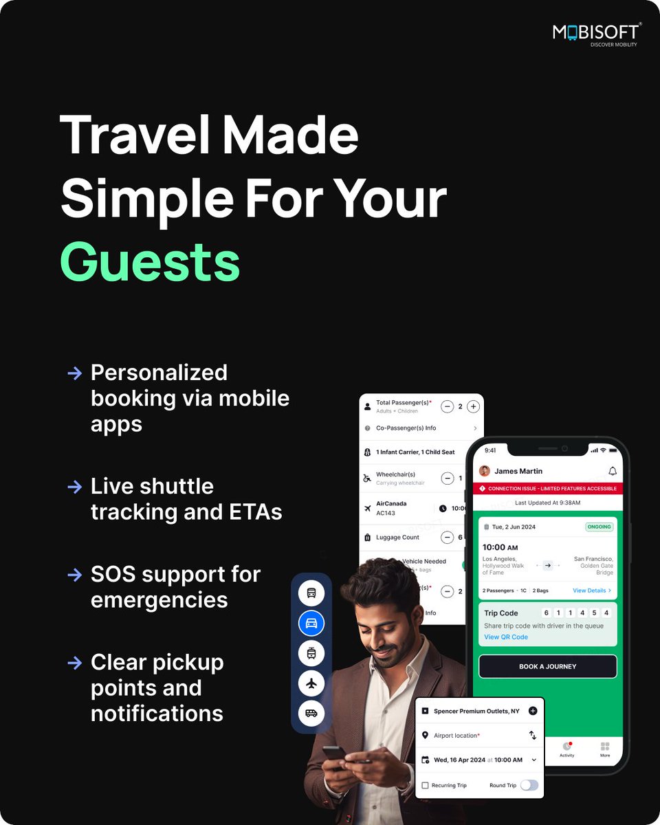 MobisoftInfo's tweet image. 𝐄𝐯𝐞𝐧𝐭 𝐓𝐫𝐚𝐯𝐞𝐥 𝐌𝐚𝐝𝐞 𝐄𝐟𝐟𝐨𝐫𝐭𝐥𝐞𝐬𝐬
Automate and optimize every journey with our white-labeled event transportation software solution: zurl.co/lZMKY 

#EventTransportation #SmartLogistics #VIPTransport