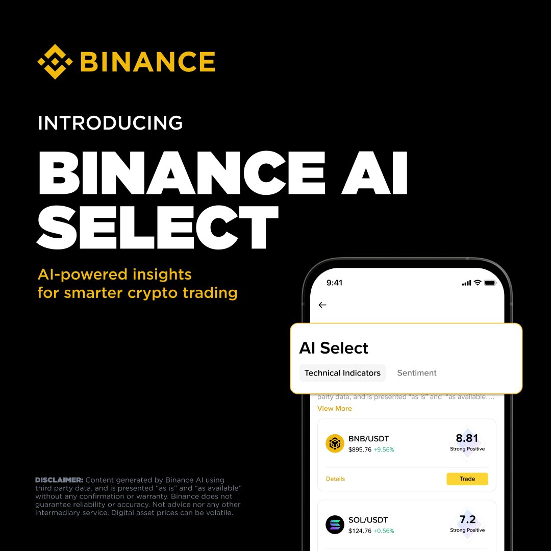 Binance tweet media