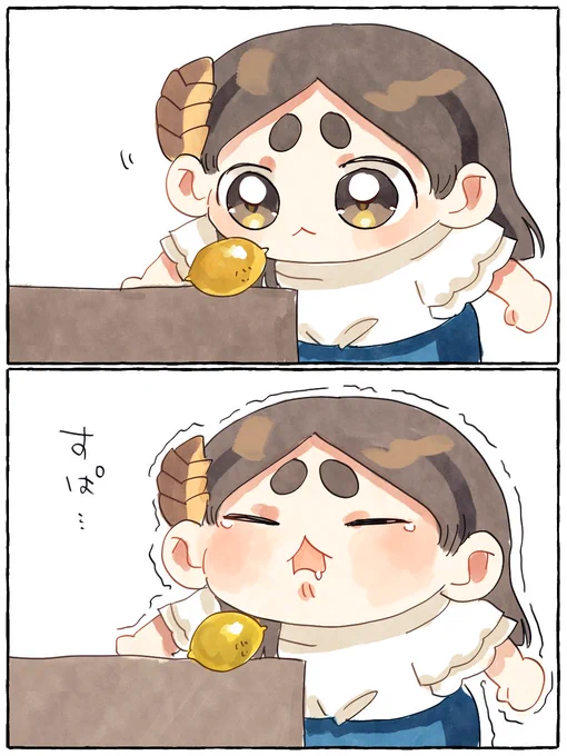 ちび千奈と𝒔𝒎𝒆𝒍𝒍 