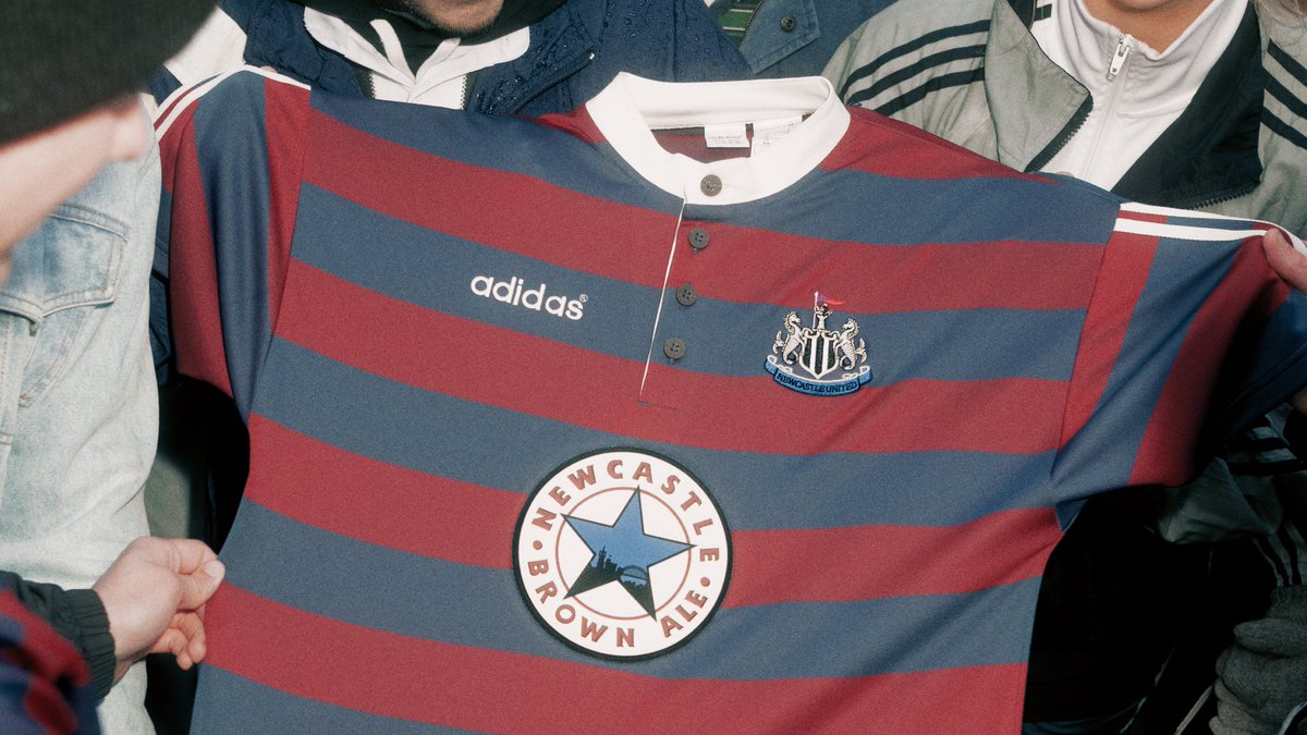 Newcastle and adidas are bring back their 1995 collection 😍