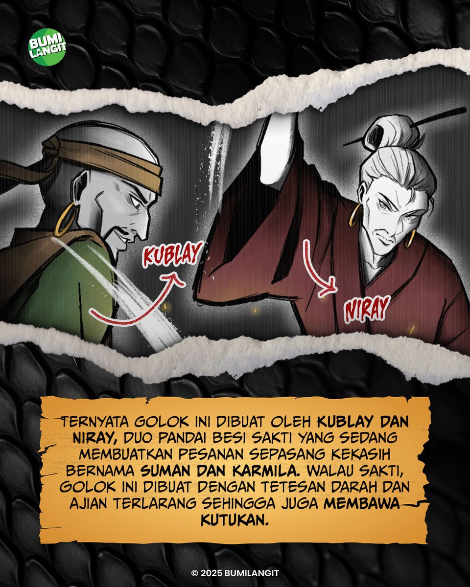 BumilangitID's tweet image. Kalau semuanya mati karena golok setan, kok Mandala masih bisa hidup ya? 🤔
#Bumilangit #Mandala