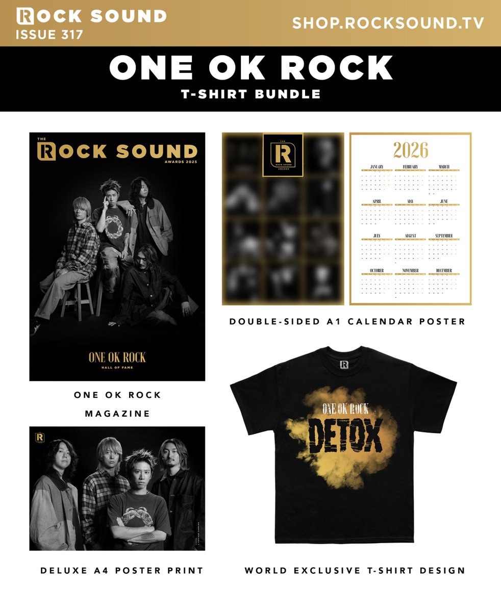 ✨ONE OK ROCK × Rock Sound✨ 結成20年。 音楽と共に歩んできた軌跡