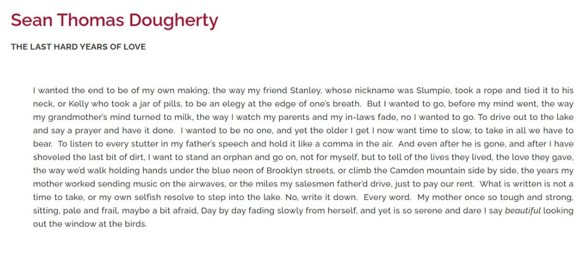 Sean Thomas Dougherty tweet media