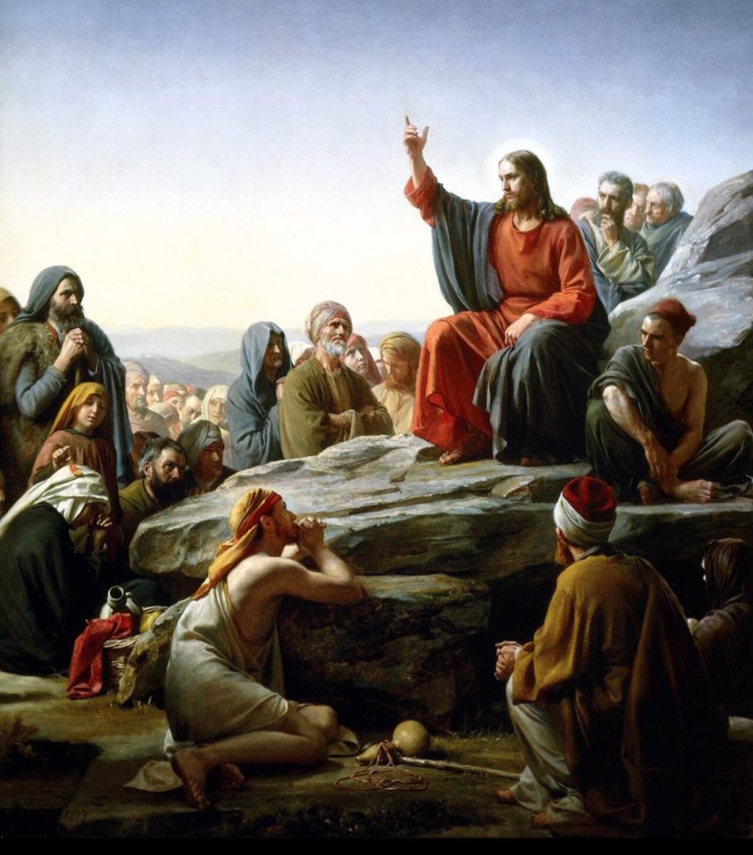 germanshepard8's tweet image. “Avete inteso che fu detto: Amerai il tuo prossimo e odierai il tuo nemico; ma io vi dico: amate i vostri nemici e pregate per i vostri persecutori, perché siate figli del Padre vostro celeste.„

#Gesù, Discorso della Montagna
#6gennaio