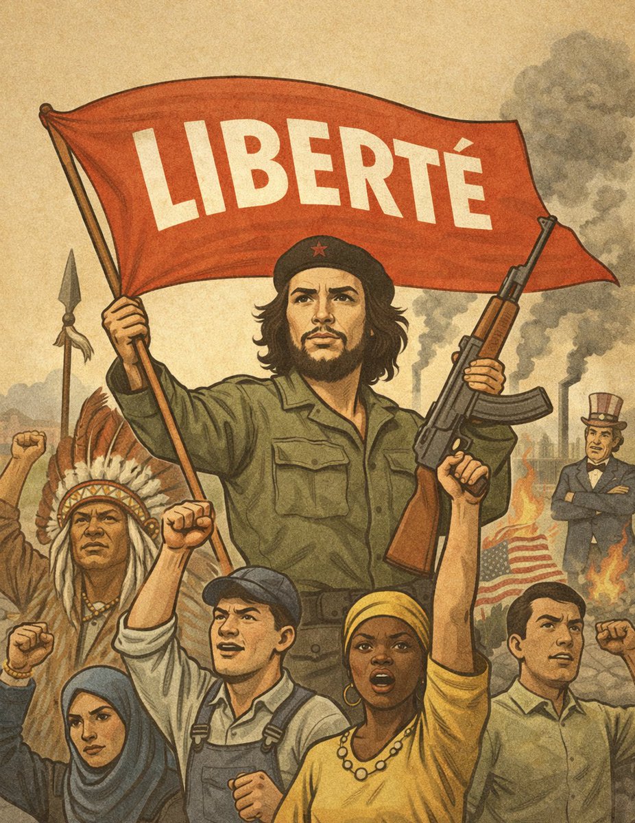 Mileistesfr's tweet photo. La grande victoire de la gauche est d’avoir réussi à faire croire qu’elle défend la liberté.

La liberté des peuples opprimés par des méchants capitalistes néo-colonialistes. La liberté des minorités écrasées. La liberté de genre, liberté sexuelle, liberté des mœurs. La liberté des amérindiens face aux blancs, des ouvriers face aux patrons, des peuples fiers face à l’Oncle Sam, etc.

Depuis bien longtemps, la gauche a pris la bataille culturelle très au sérieux. C’est grâce à cette avance indéniable que le socialisme survit.

Chaque fois qu’il est appliqué, il échoue. Désastre économique, social, pénurie, pauvreté et coercition suivent tous les dirigeants gauchistes. Pourtant, ils parviennent encore à garder cette image de défenseurs de la liberté.

Il est essentiel de ne rien lâcher pour faire comprendre à tout le monde qu’on ne peut pas voter à gauche et défendre la liberté. C’est une contradiction logique.

Socialisme et liberté sont incompatibles. Si vous votez pour quelqu’un qui propose d’agrandir le pouvoir de l’État, vous votez contre la liberté.