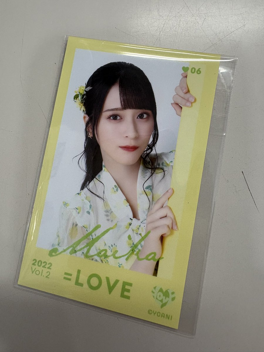 佐々木舞香ちゃん 2022 Vol.2 ミニフォトのレアが入荷しましたよー