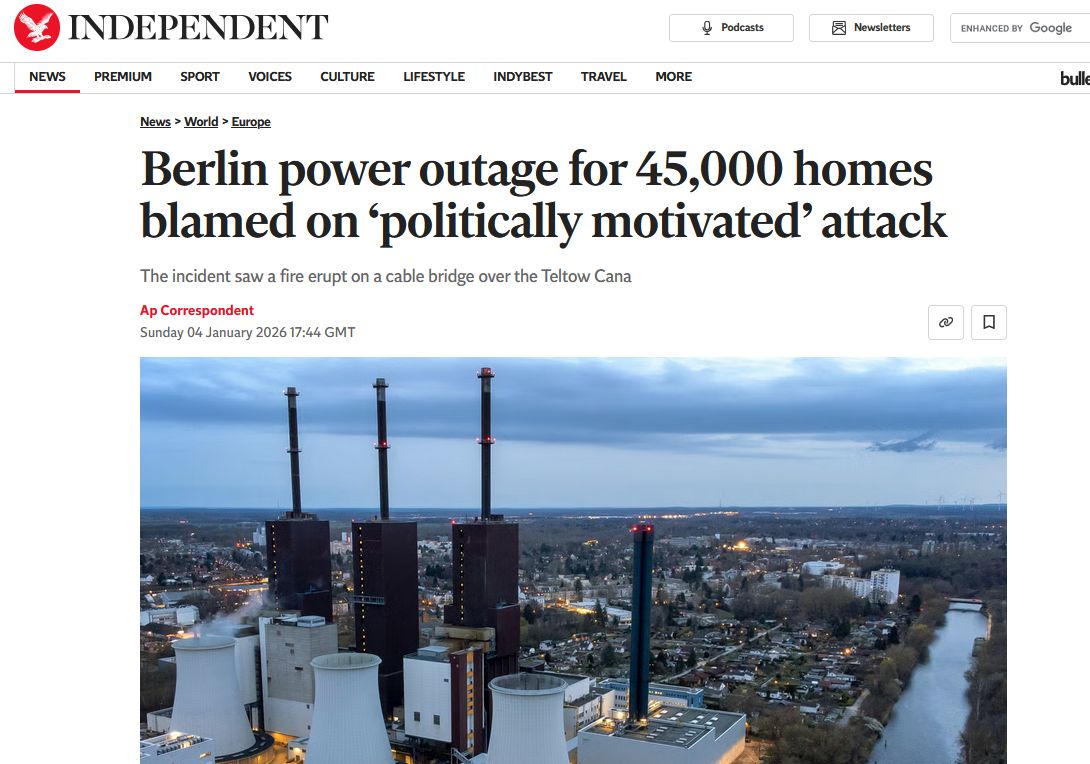 mmtchi's tweet image. Pendant des années les médias nous inventent un lien entre complotisme et terrorisme.
Faites entrer des terroristes écolo détruisant des lignes d'électricité de 45.000 foyers à Berlin, laissant les gens geler quand il fait -5°C 
mais les médias français parlent de "militants…