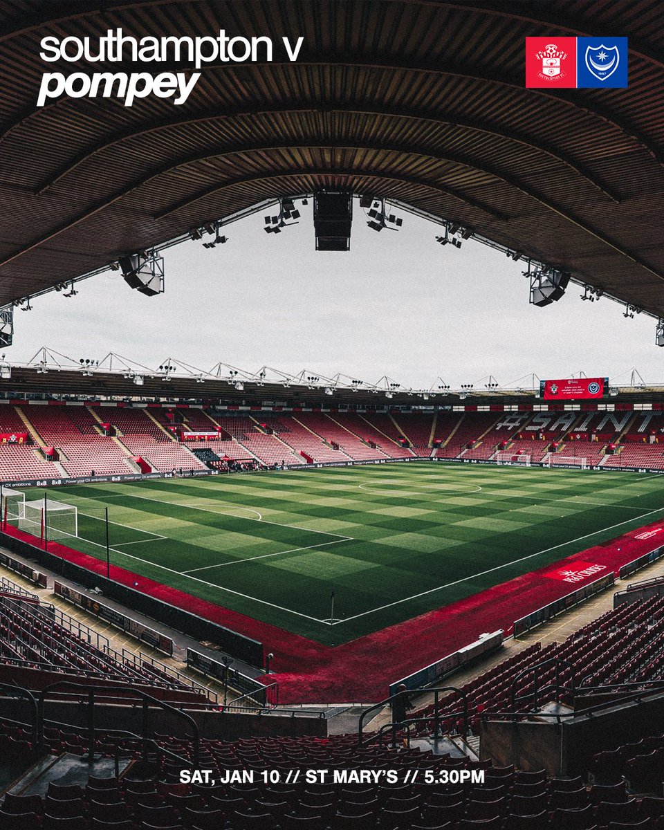 First up in 2026: a south coast derby. ⚔️