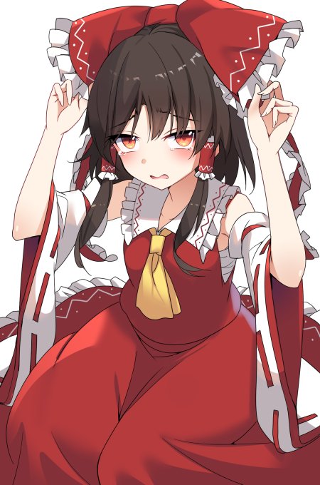 #1月6日は霊夢の日
なので泣き霊夢さん再掲! 