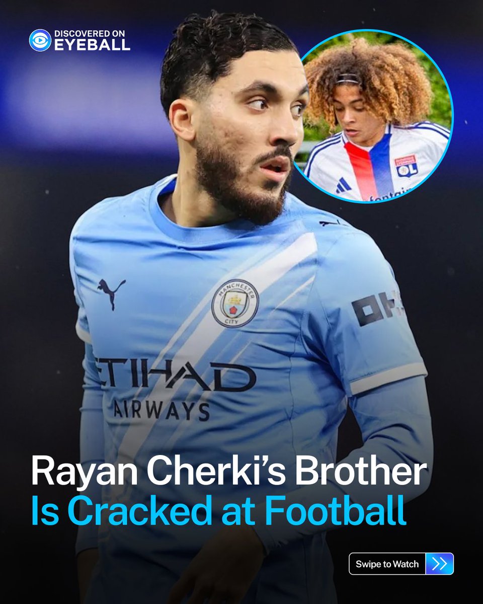 GonesArea's tweet image. Compilation d’Eden Cherki, frère de Rayan #Cherki, en U15 avec l’@OL 😳

Il tire les coups-franc pied droit, conduit le ballon pied gauche. Fin dribbleur, ils ont la même gestuelle. C’est juste fou 🤣

#TeamOL