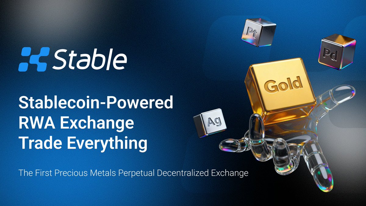 XStable is a perpetual decentralized exchange (DEX) focused on Real-World Assets (RWA), and the first Perp DEX engine on @Solana <a href="/Solana_zh/">Solar (Solana中文社群)</a> dedicated to precious metals. Our goal is to build a high-performance, open, and composable Perp DEX infrastructure.

Powered by an on-chain
