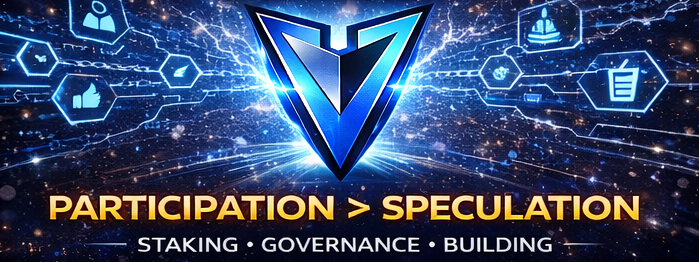 Speculators show up for price.

Participants show up to:
• Stake
• Vote
• Build
• Use the network

VSC is built for participants.
dashboard.vscblockchain.org

#VSC #Web3Builders