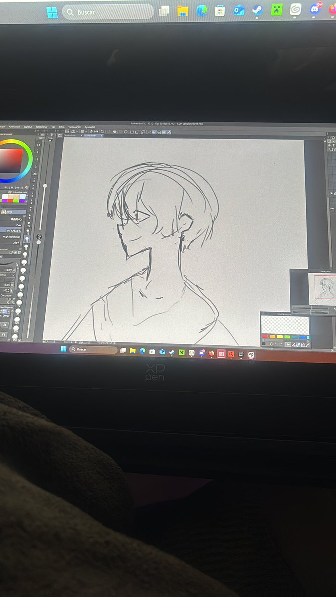 Bocetando un poquito uwu