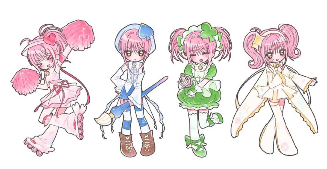 ah_cha__'s tweet image. 수요조사를 조금 해보려고 하는데요!
요 도안으로 키링 샘플을 뽑으려고 하는데

비용 문제 때문에 원래는 하트랑 클로버만 뽑을 생각이었어요! 근데 세트로 판매하는 게 더 낫지 않을까 하는 생각이 문득 들어서..🥺

타래로 투표 첨부해두겠습니다! 한 번씩만 부탁드려요..🥺♥️