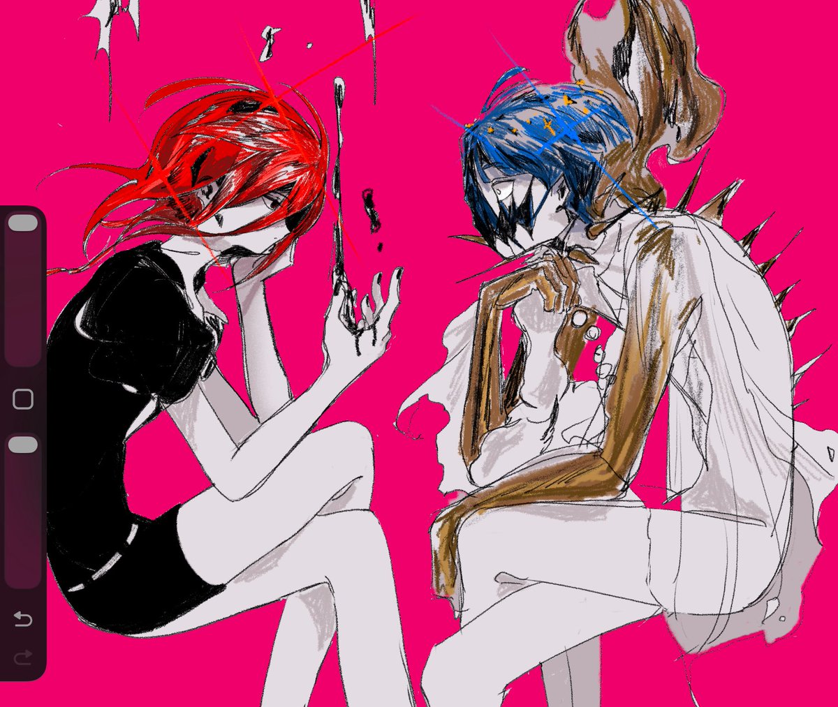 wip🧎i love their tension and sadness..