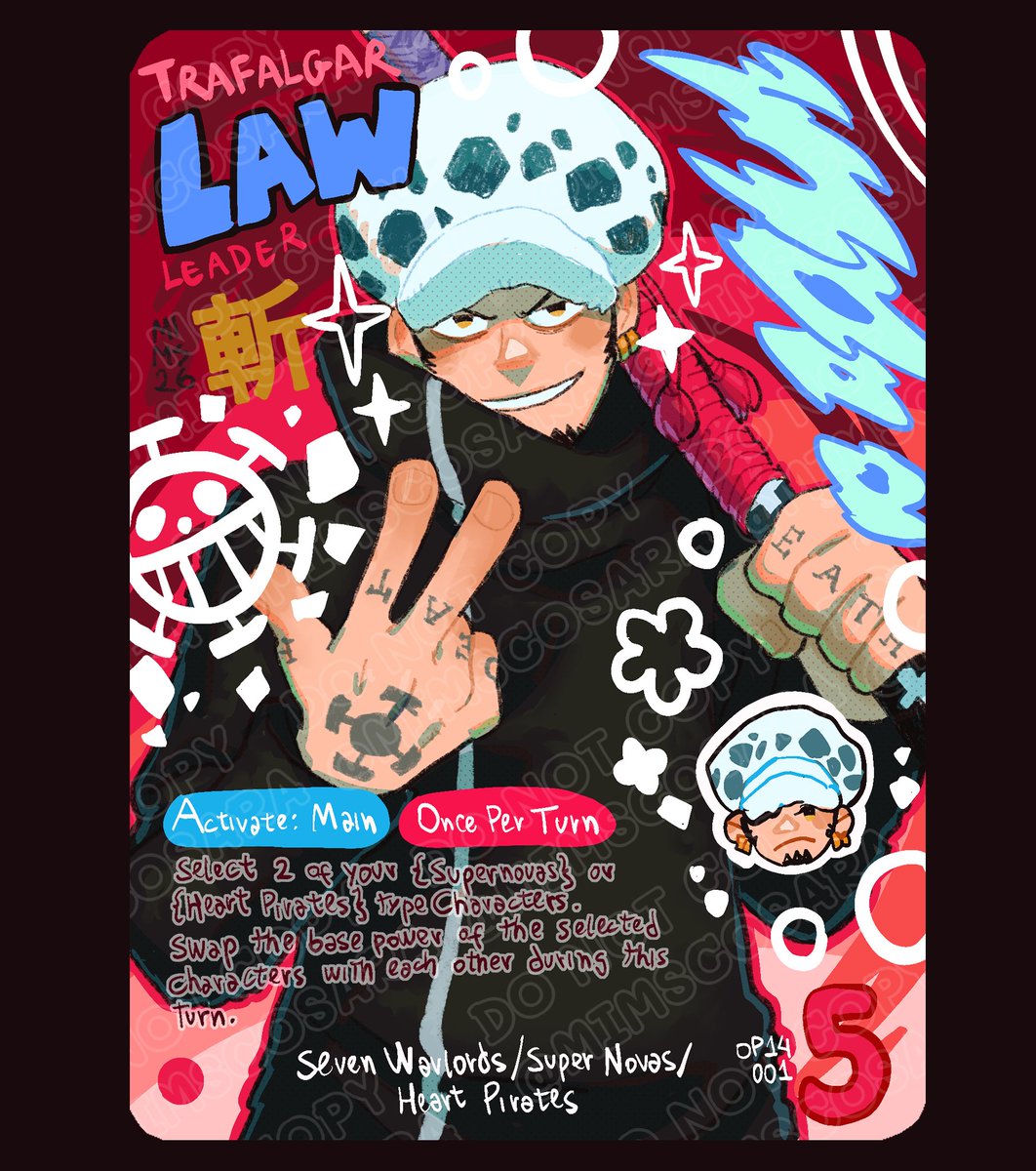 mimscosara's tweet image. LAW 🐆🍙💛

[ OP Leaders part5. 5/6 ]

Shares are appreciated 💖
.
.
.
#law #trafalgardlaw #heartpirates  #shichibukai #7warlords #ONEPIECE #optcg