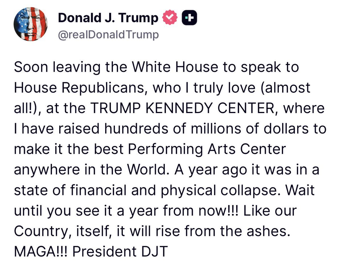 WhiteHouse's tweet image. MAGA!!!