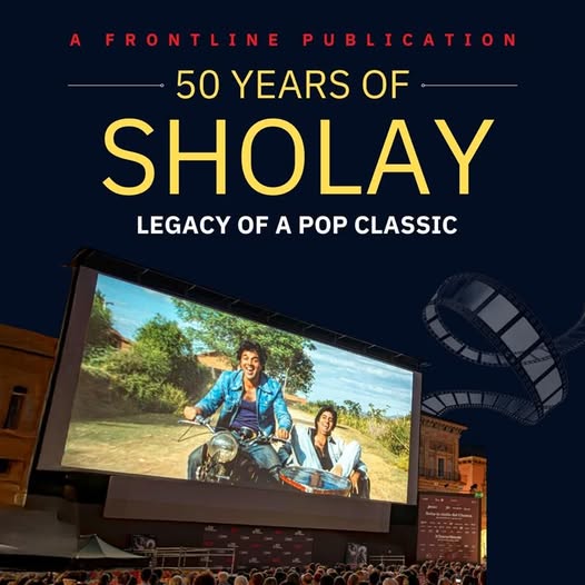 vaishnaroy's tweet photo. NEW E-BOOK ALERT
Frontline presents "50 Years of Sholay: Legacy of a Pop Classic". Writers: @parodevi @jaiarjun Juhi Saklani @pruhthyush Lawrence Liang @madhuja @harishwankhede Eshwar Sundaresan C.S. Venkiteswaran. Free for subscribers. 
OR https://t.co/SnDsMijOFJ https://t.co/L0IQ2wt9Cu