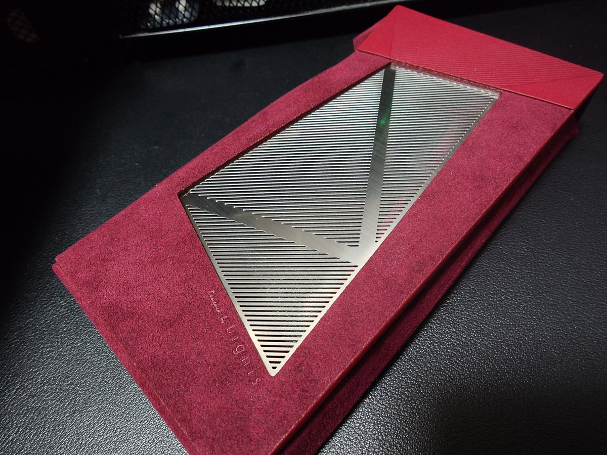 Astell&Kern AK SP4000 アルカンターラケース ワイン My New Gear