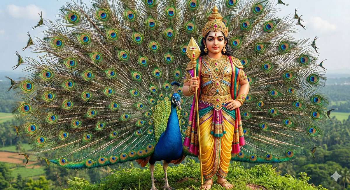 SherajiJ's tweet image. Ganesha – Mouse 🐁: Humility &amp;amp; intelligence
Kartikeya – Peacock 🦚: Pride &amp;amp; destruction of negativity
 "Even the smallest creature carries a big lesson." 
#SpiritualBalance   #DivineLessons