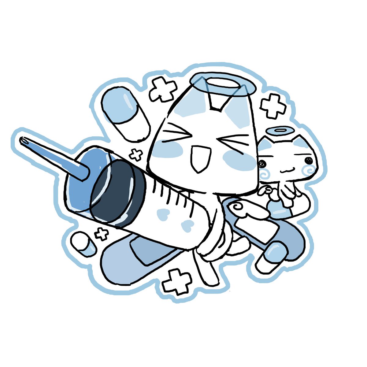 Post by まる on X: 💉🩵