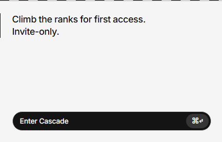 LindaHashWortex's tweet photo. $2M pre-allocation window opening for @cascade_xyz Liquidity Strategy
https://t.co/g4vS1EotoH
Tuesday, Jan 6th | 12pm ET
Cap raised due to high interest
Are you eligible? Check here 👇
Use invite codes:
F4M7N3P8
G9Q2R6S5
H1T8V4X7
J5W9Y2A6
K3B7C4D9
#Cascade #PreAllocation https://t.co/Zaqu2NSk3p