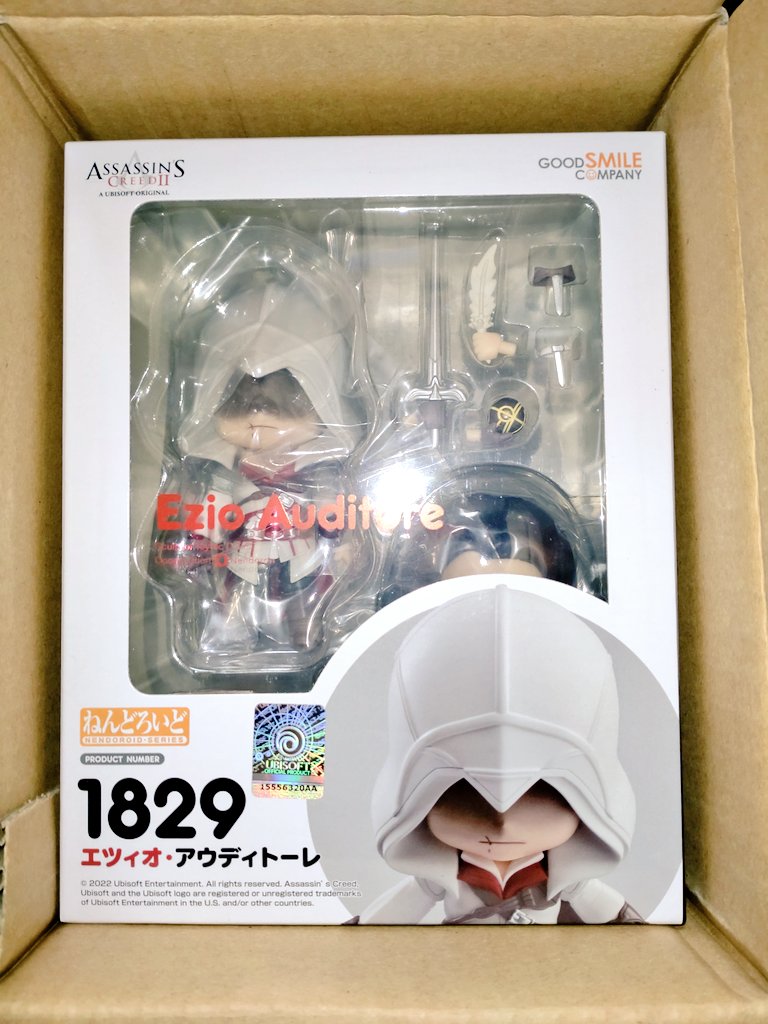 2026年衝動買い枠到着。 ねんどろいど エツィオ・アウディトーレ！15