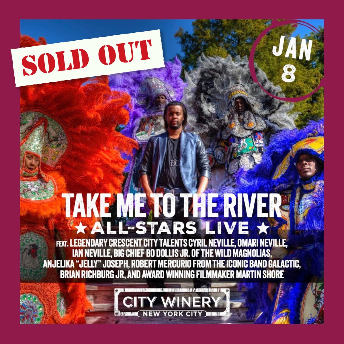 PRBpresents's tweet image. Thanks New York!  See You Thursday ❤️

@tmttrfilm 
@CityWineryNYC 
@cyrilneville13 
@GalacticFunk