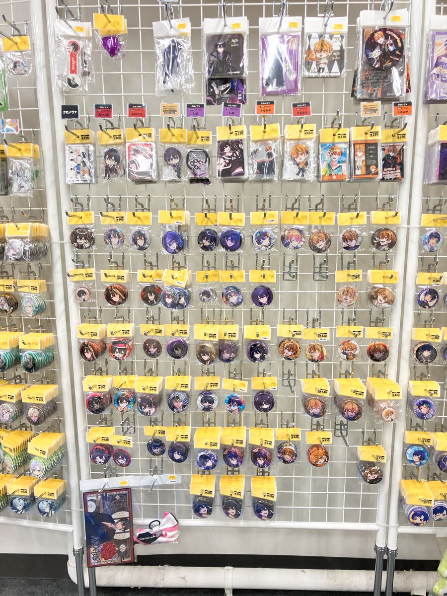 今日の クロノヴァ コーナー】 缶バッジやアクキー、カードなど、各種