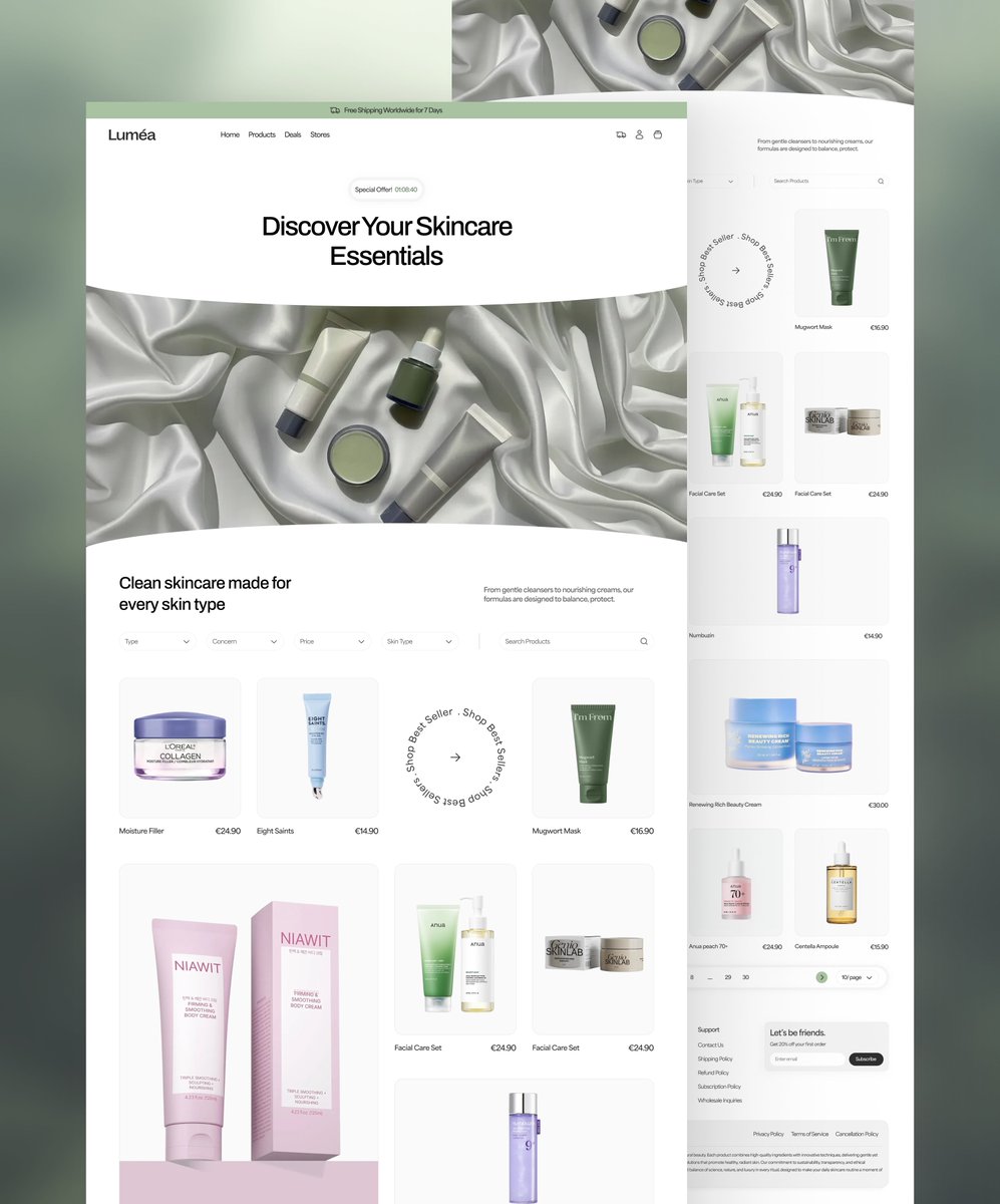 Humaira_UIUX's tweet photo. Product Listing Page 📦 

#ProductListingPage #ProductDesign #UIUXDesign #UXUI #WebDesign #UserExperience #UXDesign #Usability #DesignThinking #SaaSDesign #EcommerceDesign #ProductPage #DigitalProduct https://t.co/MPIc3AJWWK