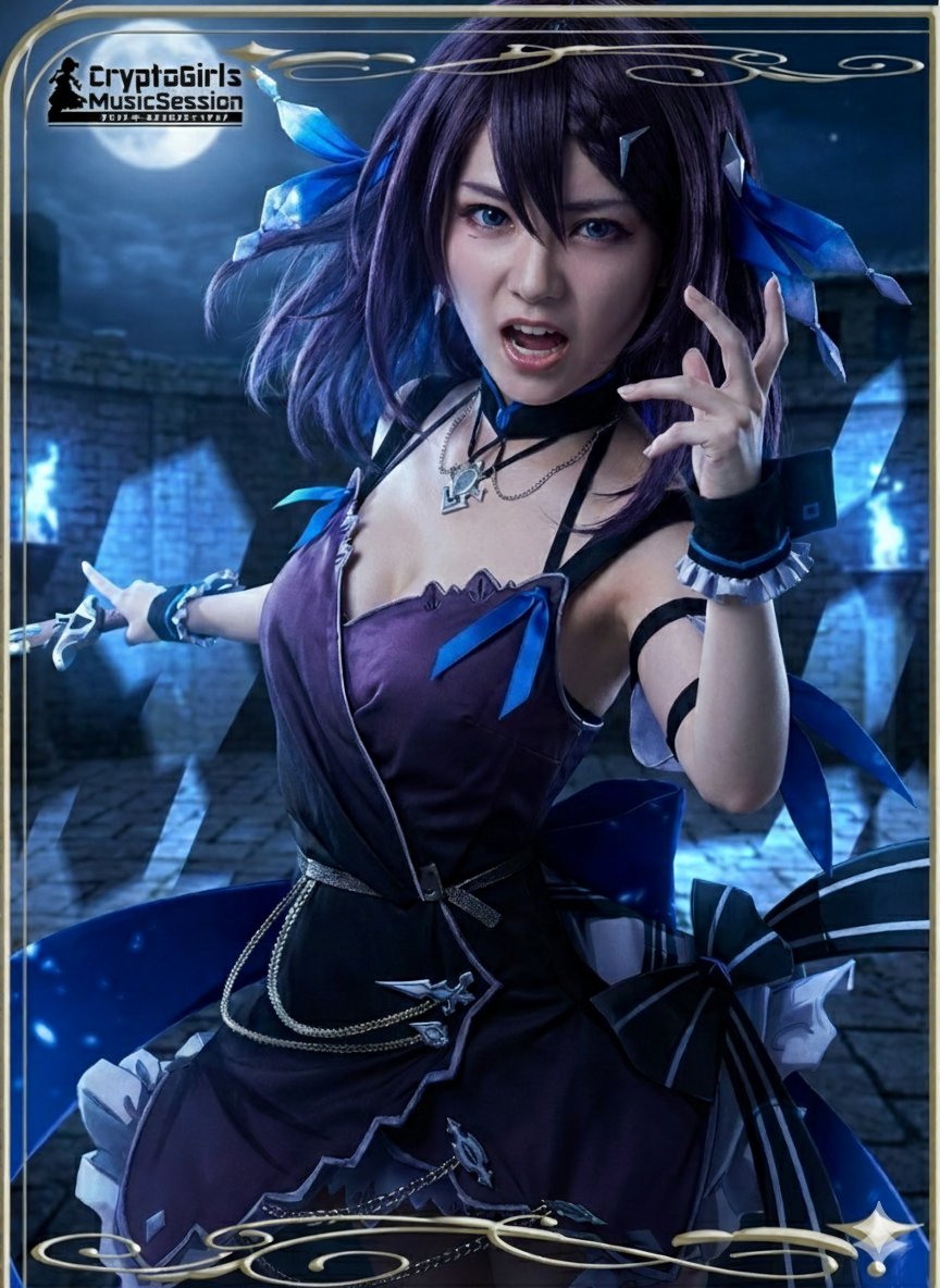 cgfmofficial's tweet photo. 「CryptoGirlsMusicSession」
【キャラクター紹介②】
IsaLia(イサリア)
性能は部隊一であり、冷静な判断力を持つことから皆に慕われている。
姉ご肌の性格から自分に自信が持てないリプルに意見してしまう。
イーサリアムの意識体に地下アイドルグルーブのメンバー、如月優梨菜がシンクロした姿。 https://t.co/7ro8BT68zC