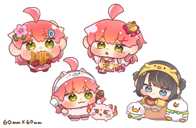 通販情報まとめ 〇 C107 新刊 「やっぱりあかたんぼん」 ※予約販売中 〇 通販限定 「みこちとスバルのステッカーセット」