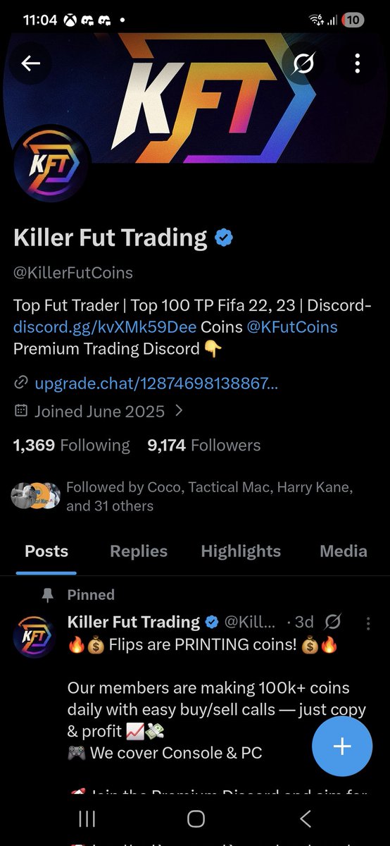DrFutPhD's tweet image. I've recently been reminded of this person @KillerFutCoins

Fake Give aways
Steals Content
Steals Tactics from Discords
Owes, literally £1000s to people in the community.

Unfollow him, Don't follow him and don't believe his lies.

Genuine bad guy in the community.