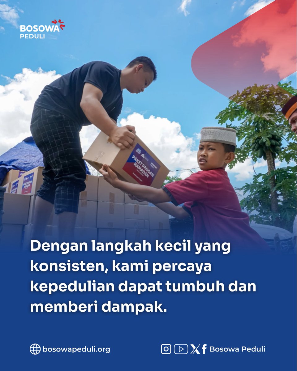 bosowapeduli's tweet photo. Awal tahun bukan tentang siapa yang paling cepat melangkah tapi siapa yang tetap berjalan dengan niat yang benar.
Mari mulai tahun ini dengan kesadaran, kepedulian,
dan aksi kecil yang berarti 🤍
⠀
💬 Tulis niat baikmu di kolom komentar.
#BosowaPeduli
#MembangunHarapan https://t.co/ygJfnN8LEz