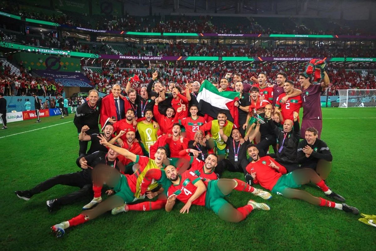 ActuFootMaroc's tweet image. C'est une 𝘁𝗿𝗮𝗵𝗶𝘀𝗼𝗻 envers tout le peuple marocain à travers le monde. 🇲🇦🇵🇸