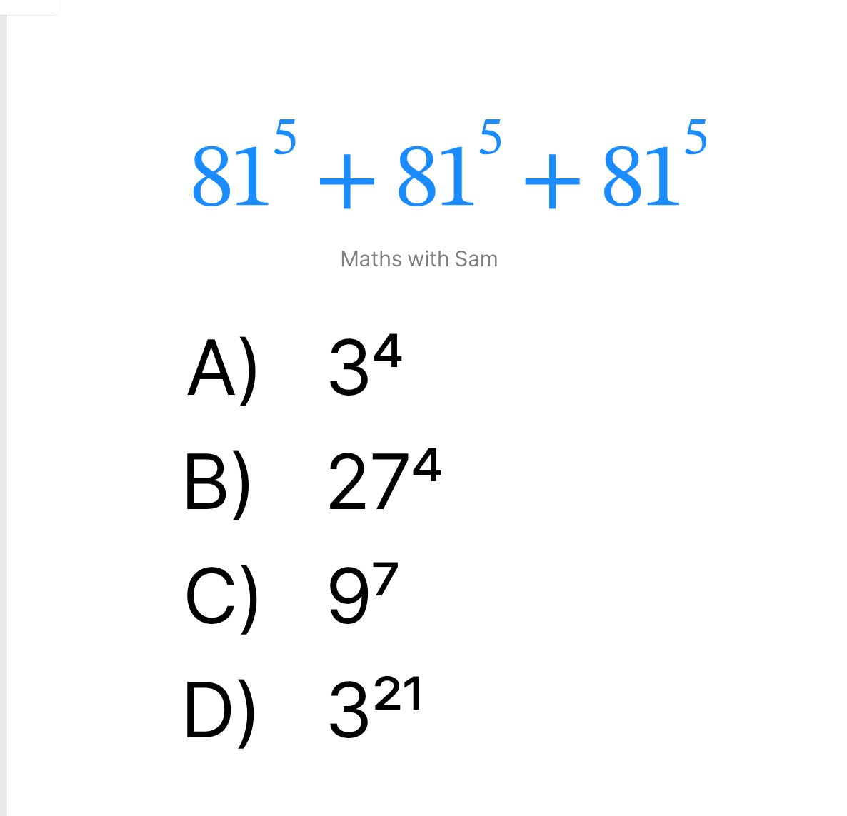 MathsWith Sam tweet media