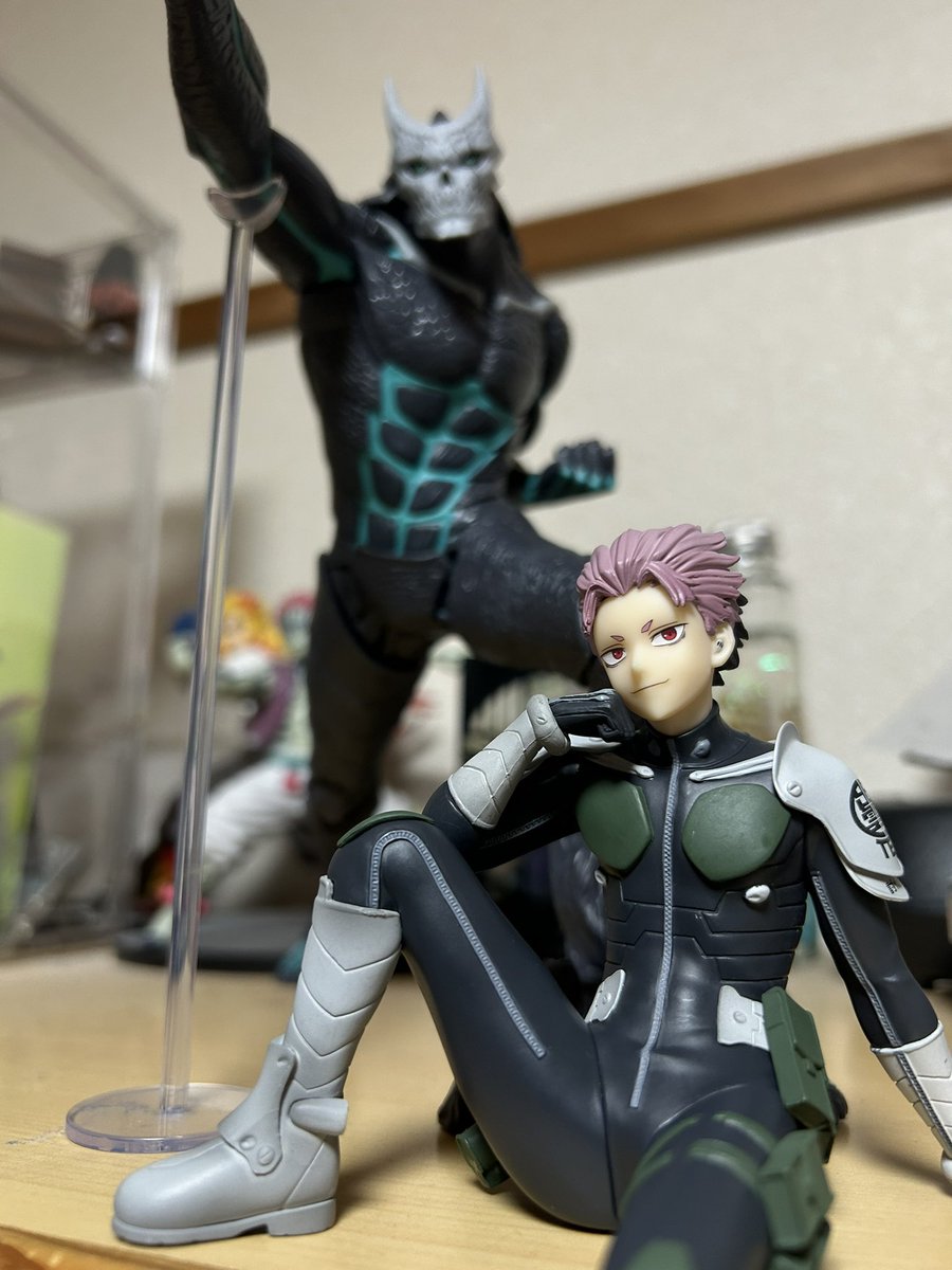 ついに我が家に怪8のフィギュアが…♡