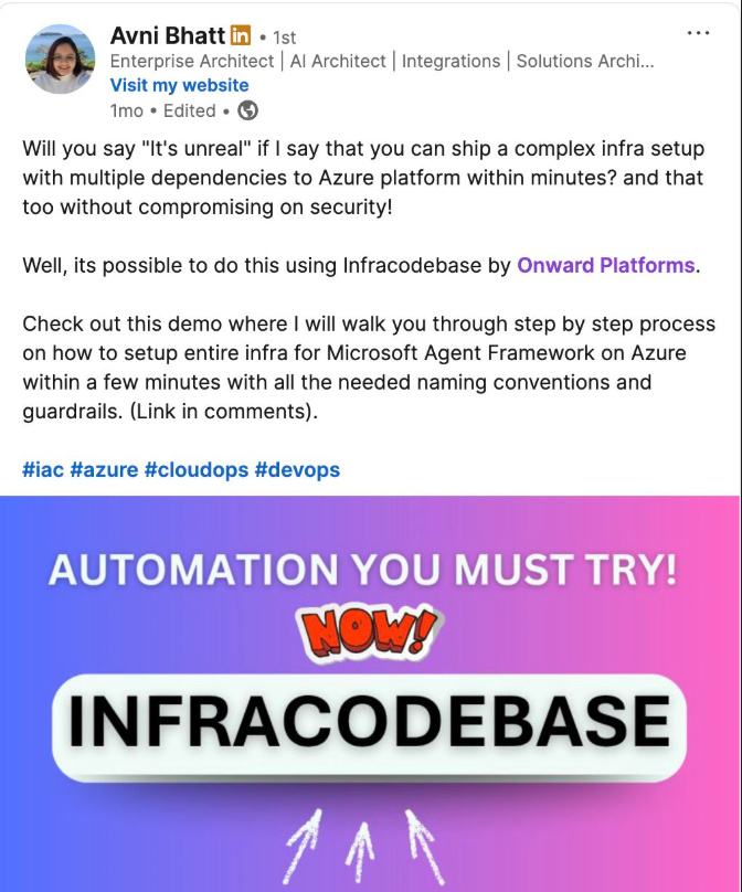 Onward Platforms tweet media