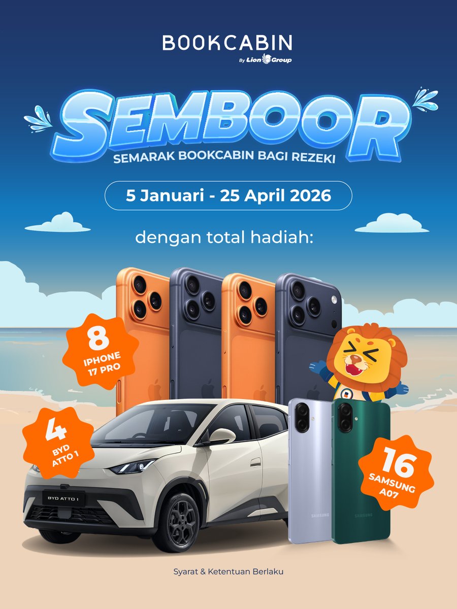 BookCabin tweet media