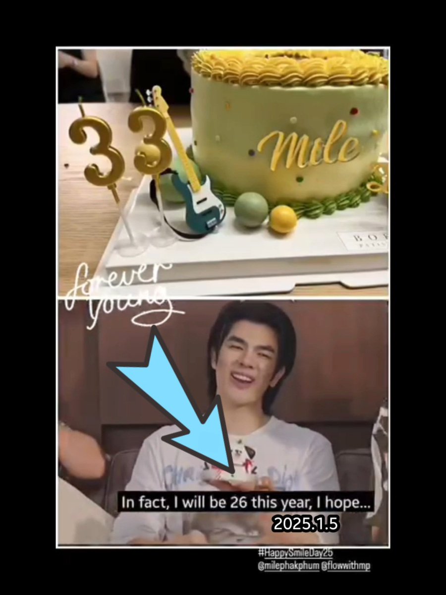 lalasanTP's tweet photo. Nong Mile quiz time💚🎂🔢
2025: I am 26 years old.
2026: I am 25 years old.
2027: ?
@milephakphum
#MilePhakphum #GreenyRose https://t.co/PIVdO2iwVk