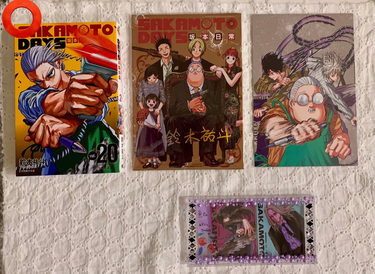 fish_goods0's tweet photo. 【交換 譲渡】SAKAMOTO DAYS  サカモトデイズ 台湾版 20巻 特典 ポストカード イラストボード イラストカード

譲: 坂本 シン 南雲 坂本ファミリー 有月
(画像1)

求: 固定>異種 神々廻 大佛

詳細は画像5ご参照ください

⚠︎FF内外問わずプロカ必読
お気軽にお声掛けください https://t.co/vrvSBxxuDG
