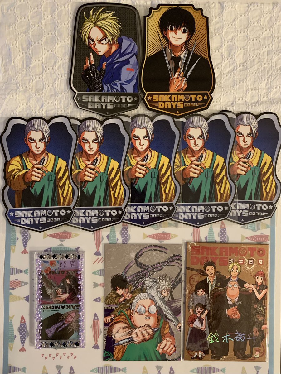 サカモトデイズ TSUTAYA 特典 イラストカード ポストカード 3種 南雲 サカモトデイズ TSUTAYA 特典 イラストカード ポストカード 3種 - メルカリ