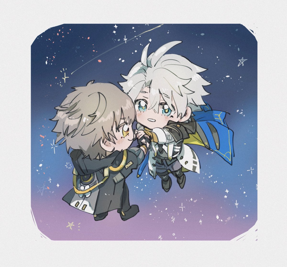 kare22007's tweet photo. 星空の下、手を引く💫☀️ 
リクエストありがとう♡ https://t.co/usSFAOcbkh