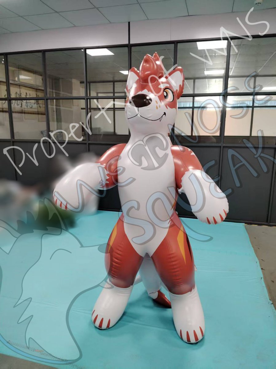 Dragonov96's tweet photo. Hi everyone! Our new price adjustment for the shark-wolf, the production price is now reduced to $490 per toy for as long that we can hit the order number of 20 units!
Pre-order after the end of March, please get your shark-wolf here:
https://t.co/YOmTdML321

#Inflatable #Furry https://t.co/OzUWzfaYgl