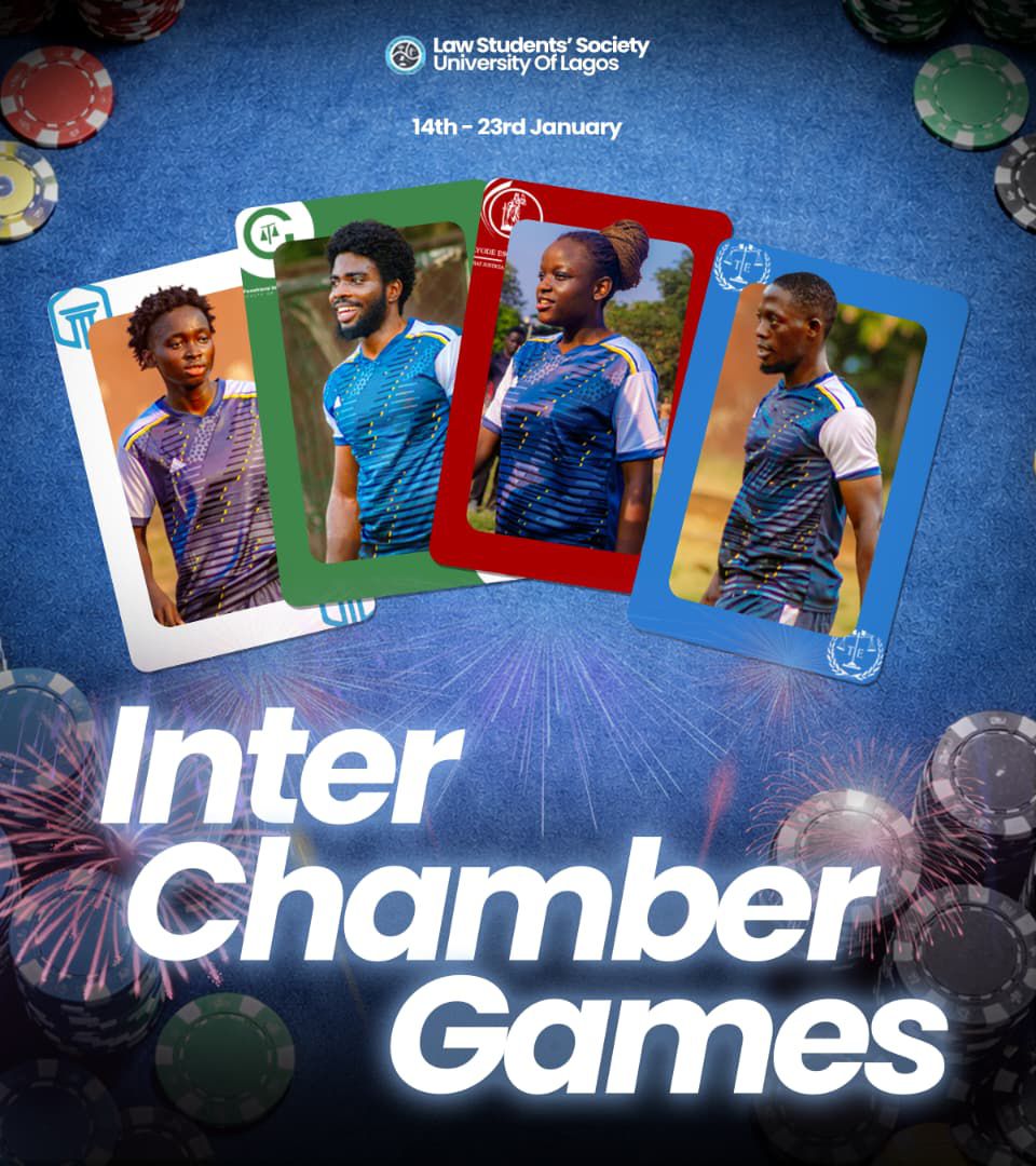 lssunilag's tweet photo. The cards are dealt. The stakes are high. ♠️
No second chances.
Four nations are back on the table, decks shuffled, glory on the line. Every decision counts. Every second matters.
Who makes the first play? Who will win the Inter Chamber Games?
#InterChamberGames #AtTheTable https://t.co/ECzdVCzvwO